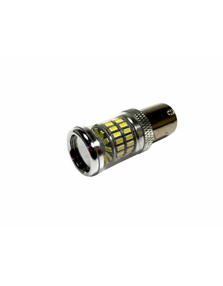 BA15S - 15W - VIT - 800 Lumen - 12-24V LED Ersättningslampa