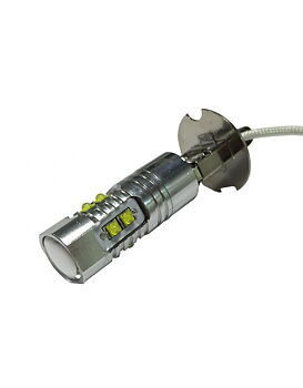 H3 - 50W - 350 Lumen - Dimljuslampa 12-24V LED Ersättningslampa