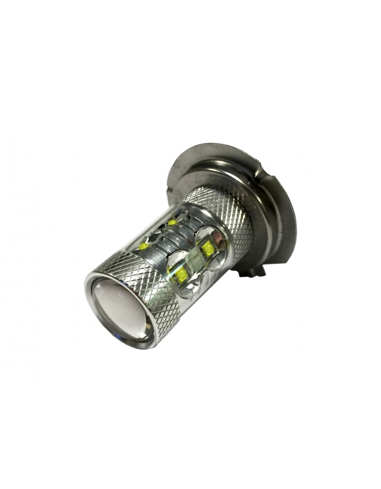 H7 - 60W - 730 Lumen - Dimljuslampa 12-24V LED Ersättningslampa - 2