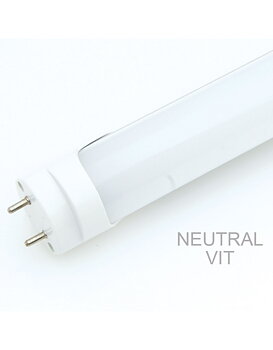 LED Lysrör T8 / 150cm / Matt Lins / 23W / 2100 Lumen / Klarvit Ljusfärg