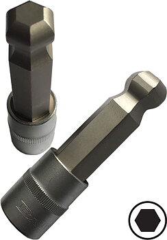BATO Stifthylsa lång 1/2 tum x 19mm. 6kt. med kula.