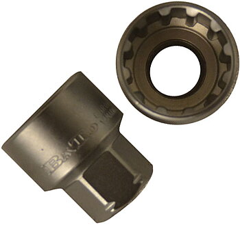 BATO Hylsa genomstick kort 3/8 tum x 11mm. SplineLock.