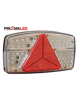 PRISMALED Släp/Flerfunktionslykta LED med triangel Höger