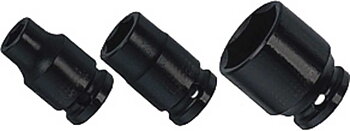 BATO Krafthylsa kort 3/8 tum x 12mm. 6kt.