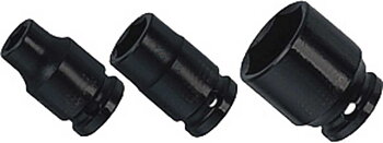 BATO Krafthylsa kort 3/8 tum x 13mm. 6kt.