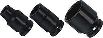 BATO Krafthylsa kort 3/8 tum x 19mm. 6kt.
