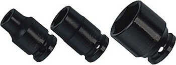 BATO Krafthylsa kort 3/8 tum x 24mm. 6kt.