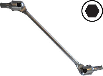 BATO Dubbel lednyckel 6 kt. 5 x 6mm