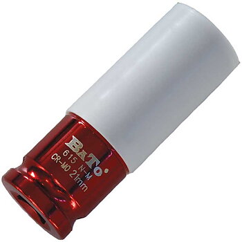 BATO Krafthjulhylsa m/plast 1/2 tum x 21mm. 6kt.