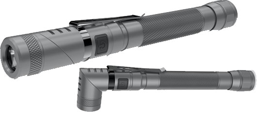 BATO Pennlampa LED Twister 150 lumen kraftig magnet.