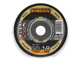 RHODIUS - Kapskiva XT10 Mini - 75 x 1,0 x 6 - 50st/förp.