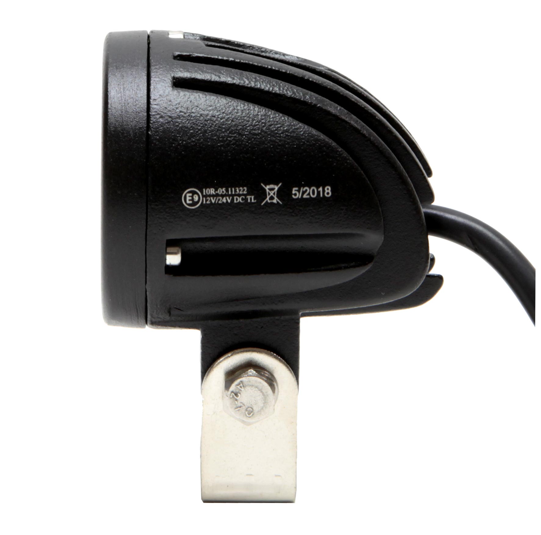 Runt Mini Arbetsljus - Thoor 10W / 12-24V - Superkompakt Rund arbetslampa - 10