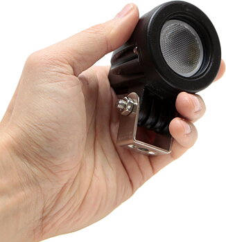 Runt Mini Arbetsljus - Thoor 10W / 12-24V - Superkompakt Rund arbetslampa