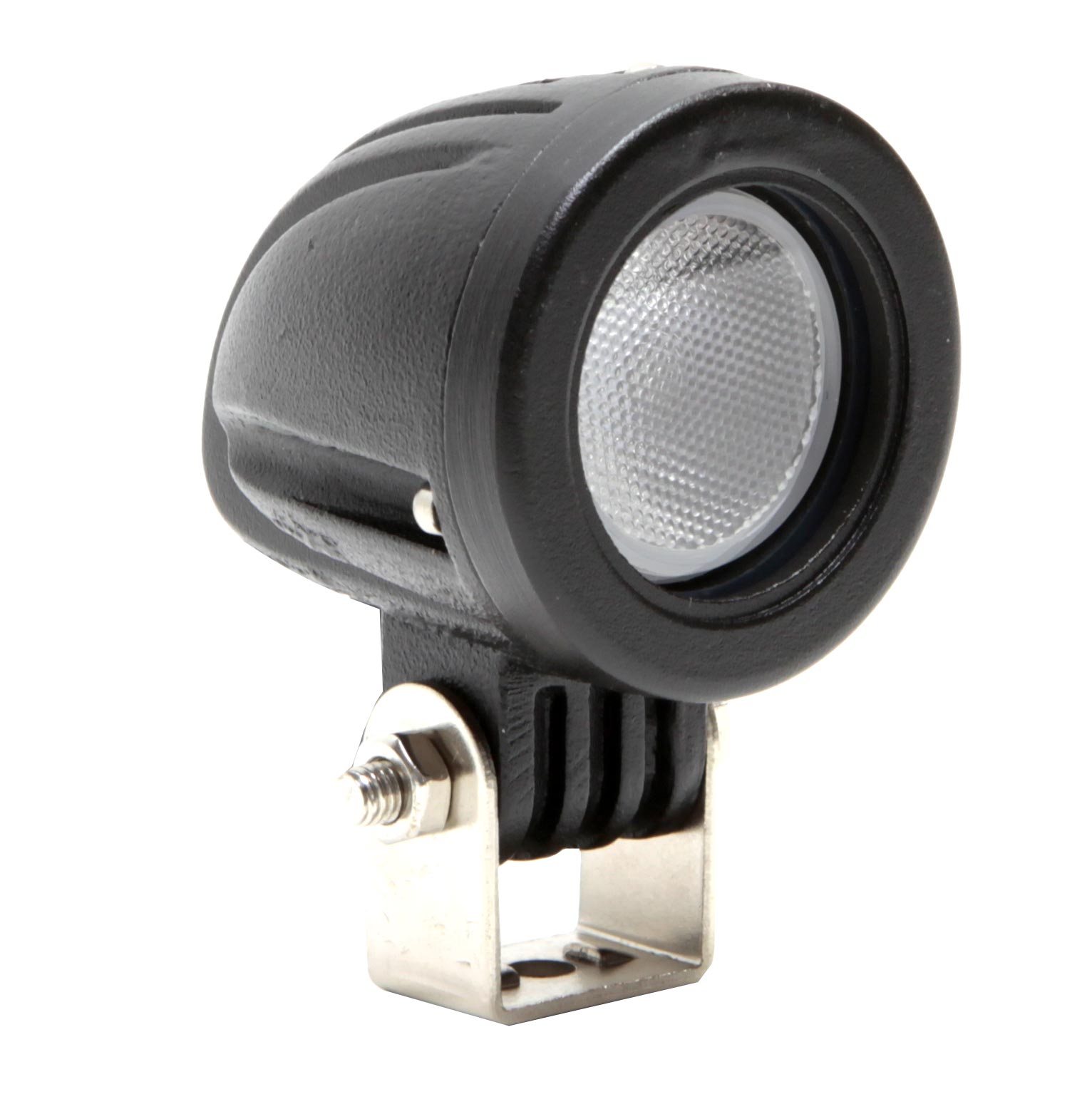 Runt Mini Arbetsljus - Thoor 10W / 12-24V - Superkompakt Rund arbetslampa - 3