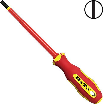 BATO Skruvmejsel 1000V spår 6,5 x 150mm.