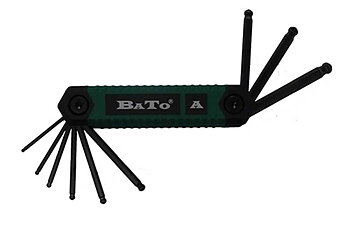 BATO Insexnyckelsats 5/64-1/4 tum
