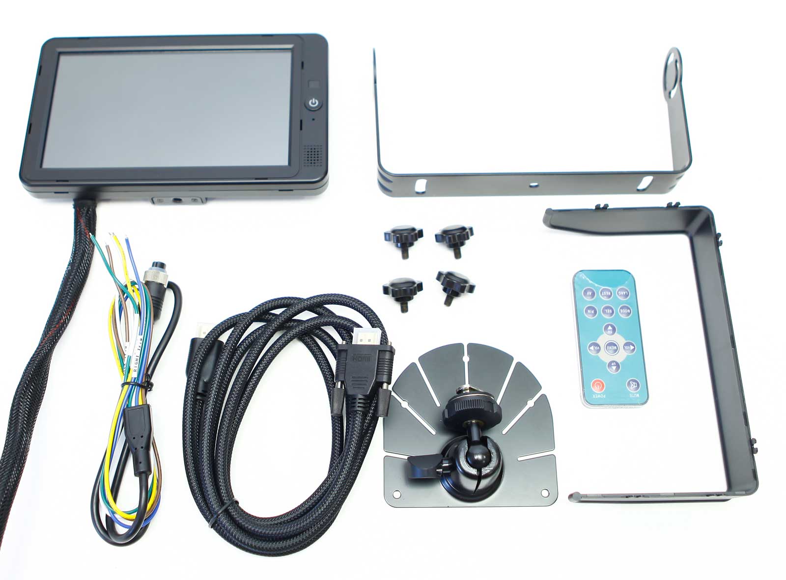 Bundet Backkamera Paket HD - Backkamera och Monitor Full HD Högupplöst - Supravision Raptor 10 (Ej trådlös) - 5