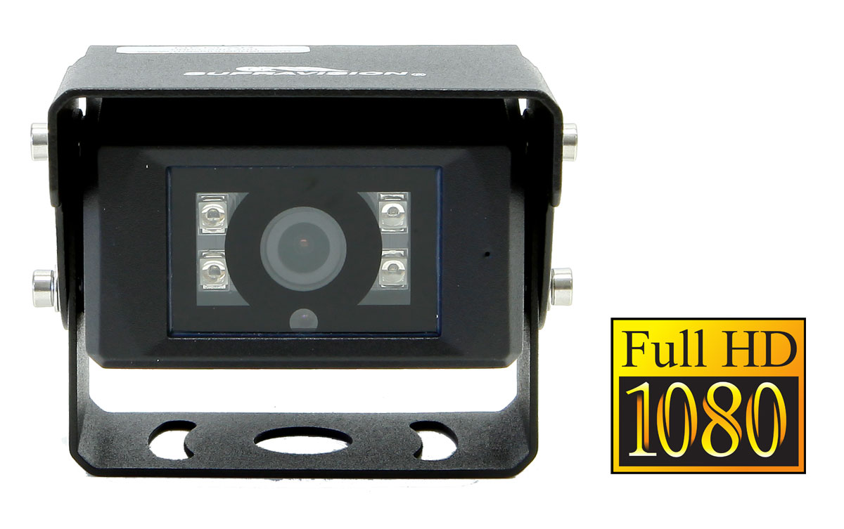 Bundet Backkamera Paket HD - Backkamera och Monitor Full HD Högupplöst - Supravision Raptor 10 (Ej trådlös) - 4