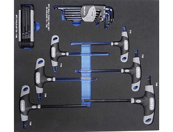 BATO T-grepp insexnyckelsats Torx. EVA 2/3.