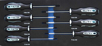 BATO Skruvmejselsats Torx EVA 1/3