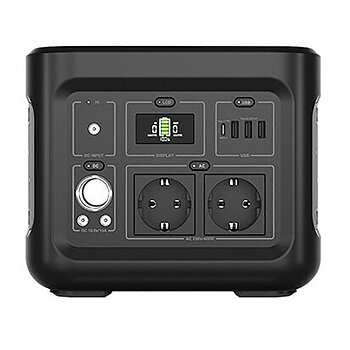 Optonica 320Wh Portabel Power Station med Inverter och Solpanel för camping, backup, reservkraft