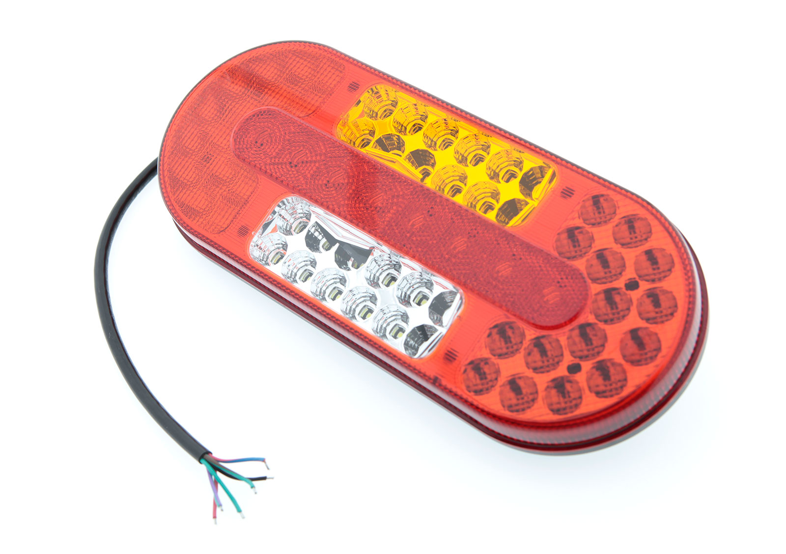 Baklykta OVAL LED - L1824 - Vänster - 12V / 24V