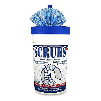 SCRUBS - Handrengöringsservetter - 15-pack/tub