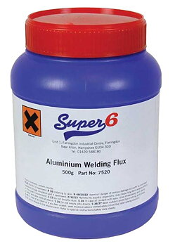 SUPER 6 - Flussmedel Koppar/Mässing - 500G
