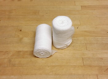 Gasbinda, ej elastisk, 7cm  x 10m 