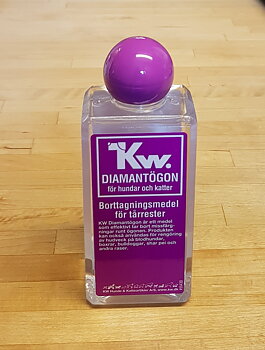 KW Diamantögon - tar bort missfärgad päls under ögonen