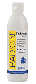 Klorhexidin Schampo- Desinficerande för hund, katt och häst 4%