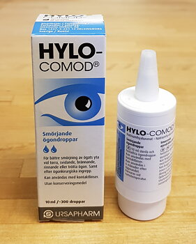 Hylo-COMOD, ögondroppar,  mot torra, rinnande och irriterade ögon