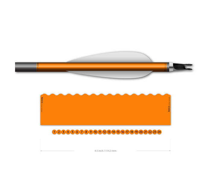  Socx Wrap 5.5 mm Max Fluor Color - 3