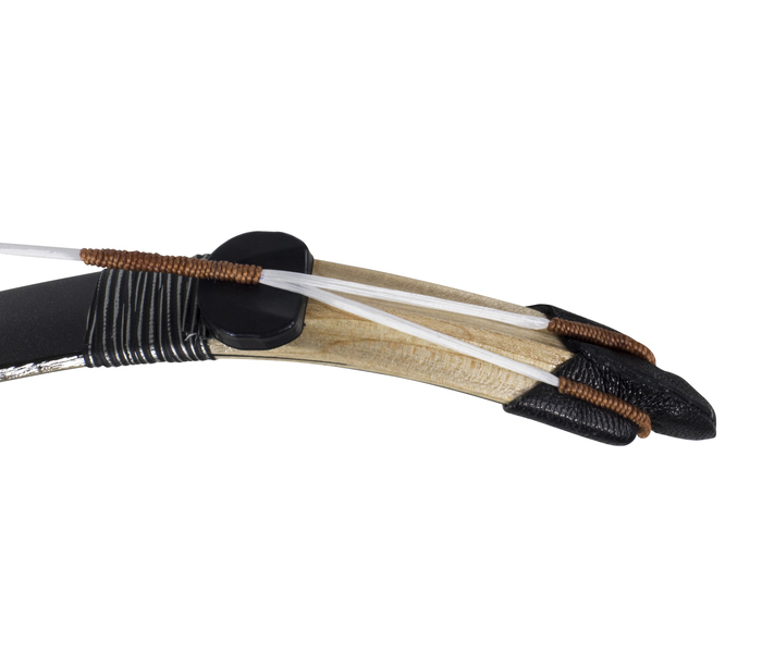 White Feather Fairy Horse Bow 50" - 7