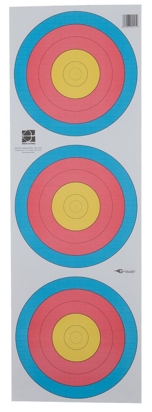 Måltavla WA TT 60 cm 3-spot Vertikal