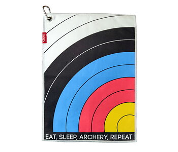 Handduk - Eat Sleep Archery Repeat
