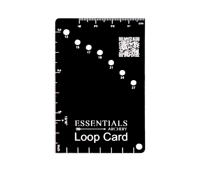 Essentials Archery Loop Card