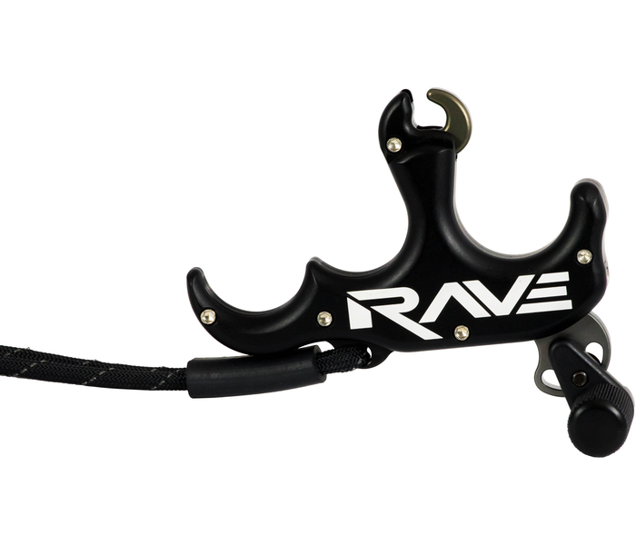T.R.U Ball Release Rave 3-Finger Black