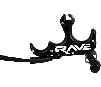 T.R.U Ball Release Rave 3-Finger Black