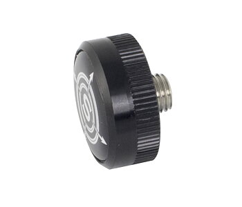 Shrewd End Weight Revel 1/2 oz Cylindrical Domed Decal Black