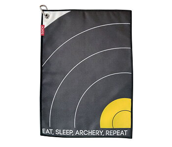 Handduk Fält - Eat Sleep Archery Repeat