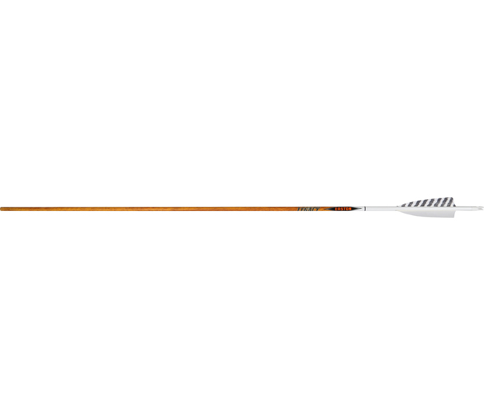  Easton Arrow Carbon Hunting Legacy 4" Feathers Helical 6-pack - 2