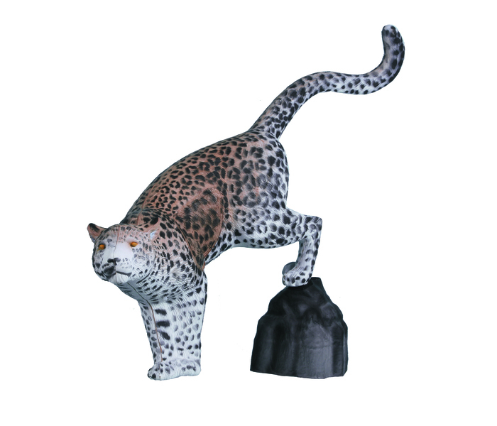 Rinehart Target 3D Leopard w/Rock