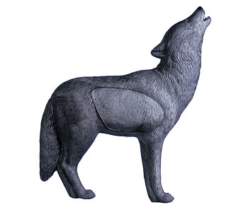 Rinehart Target 3D Howling Wolf Grey