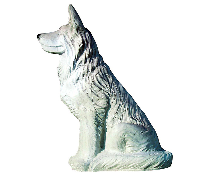 Eleven Target 3D Sitting Wolf