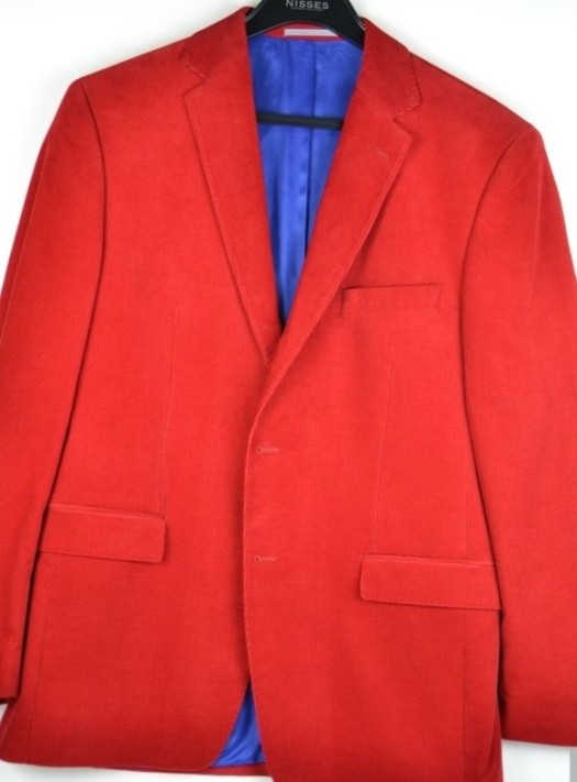 Blazer röd C50, 2 knapp