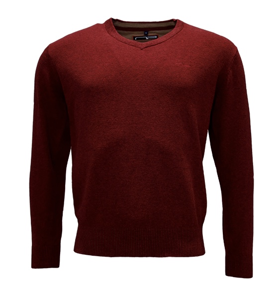 Pullover vinröd  från AP.