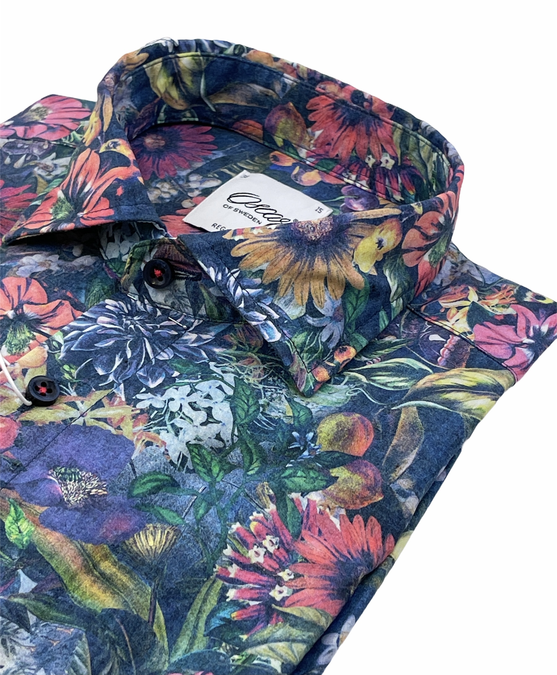 Skjorta  +8cm. Med mönster, Oscar Of Sweden 