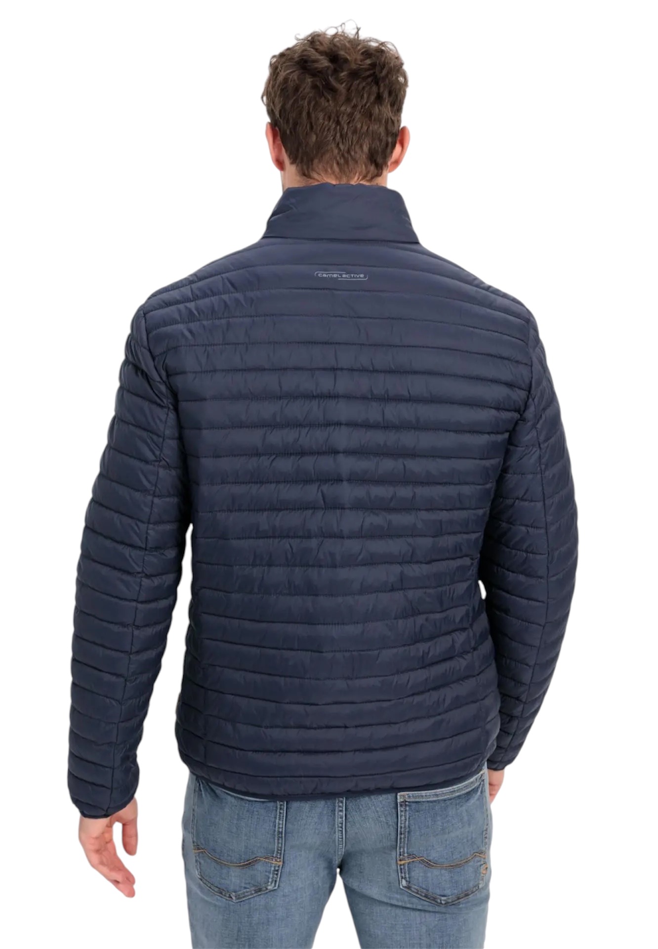 Quiltad jacka mörkblå  från camel active,  - 3