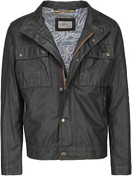 Bikerjacka  olive C46 Camel active
